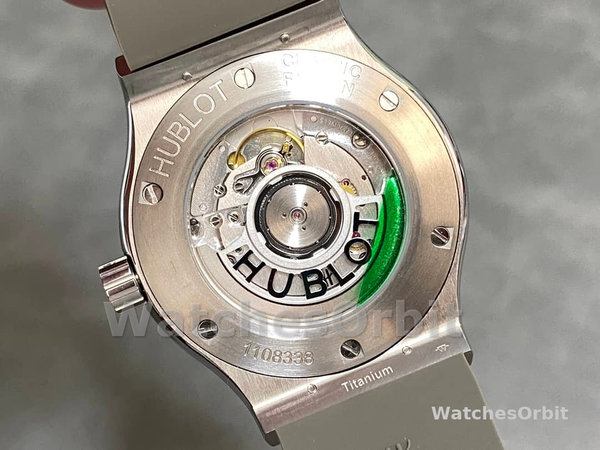 Hublot Classic Fusion Grey Dial 42mm Mens Replica Watch