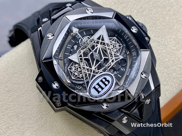 418.CX.1107.RX.MXM22 Hublot Big Bang Sang Bleu II Black Magic