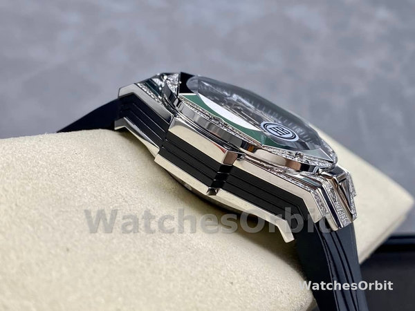 418.NX.1107.RX.1604.MXM20 Hublot Big Bang Sang Bleu II Titanium Pave