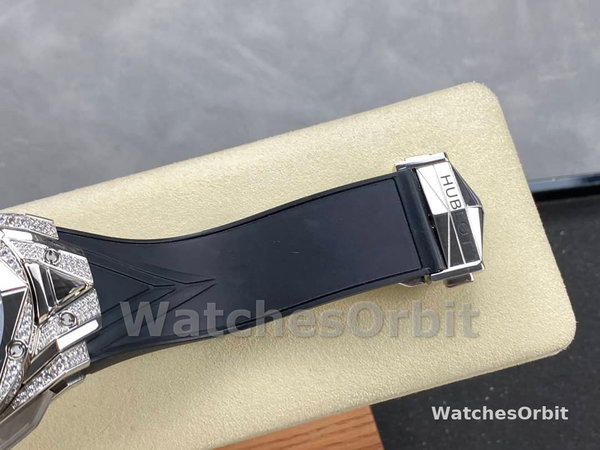 418.NX.1107.RX.1604.MXM20 Hublot Big Bang Sang Bleu II Titanium Pave