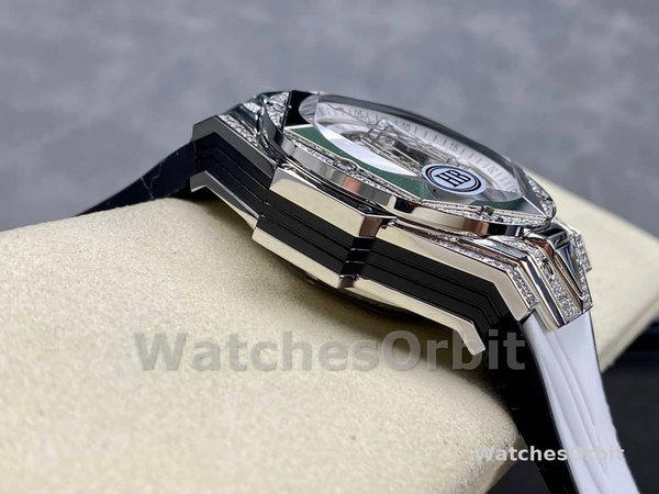 418.NX.2001.RX.1604.MXM20 Hublot Big Bang Partnerships Sang Bleu II Titanium Diamond
