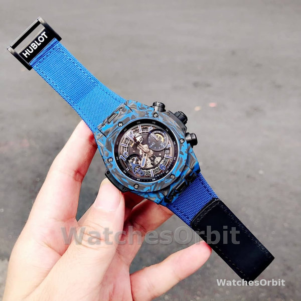 Hublot 411.QV.1123.NR.OVK21 Big Bang Unico Red Carbon Alex Ovechkin Watch 45mm