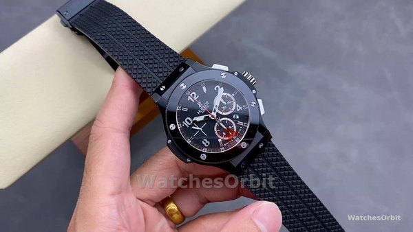 Replica Hublot Big Bang-301.CX.130.RX da uomo, 44 mm, Nero da uomo