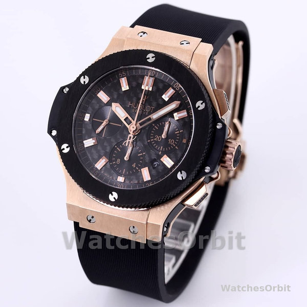 Replique Hommes Hublot Big Bang-301.PM.1780.RX, 44mm, Noir Hommes