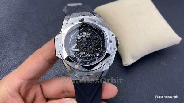 Men's Hublot Big Bang 45mm 418.NX.1107.RX.MXM19 Men's Timepiece Black