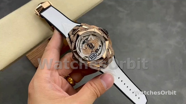 Men's Hublot Big Bang-418.OX.2001.RX.1604.MXM20, 45mm, Men’s Transparent