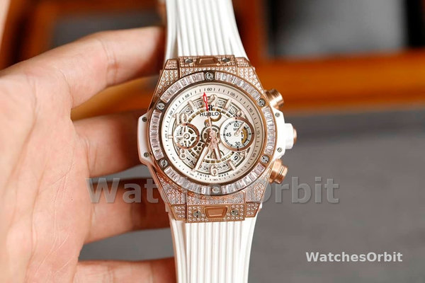 Men's Hublot Big Bang Unico 42mm 441.OE.2011.RW.1704 Stainless Steel Skeleton
