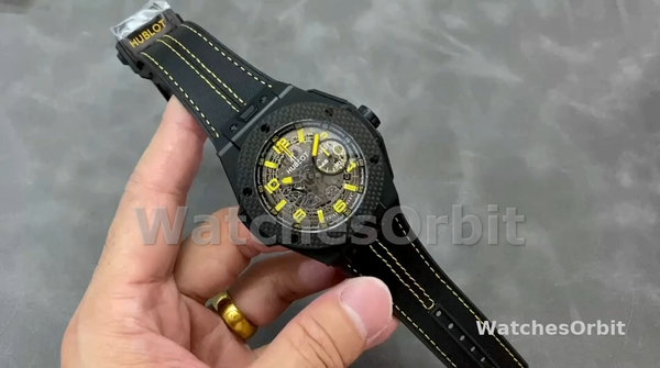 Replica Hublot Big Bang Unico Ferrari 45 mm 401.CQ.0129.VR Trasparente Uomo