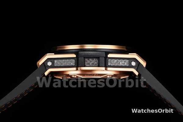Mens Hublot Big Bang Unico Ferrari 45mm 401.NJ.0123.VR Black Skeleton Dial Replica Watch Image