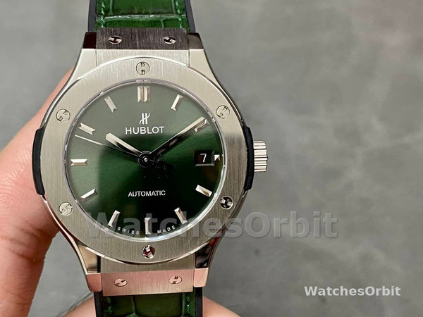 Mens Hublot Classic Fusion Green Dial 511.NX.8970.LR Green Dial Replica Image