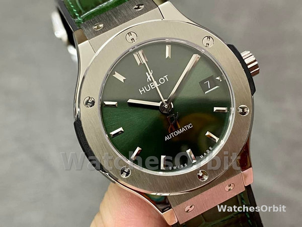 Mens Hublot Classic Fusion Green Dial 511.NX.8970.LR Green Dial Replica Image