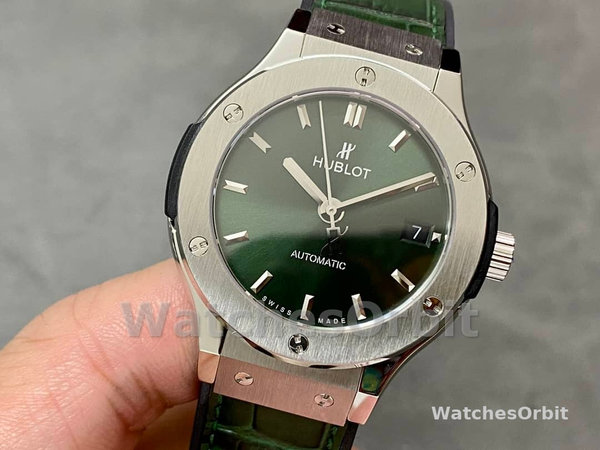 Mens Hublot Classic Fusion Green Dial 511.NX.8970.LR Green Dial Replica Image