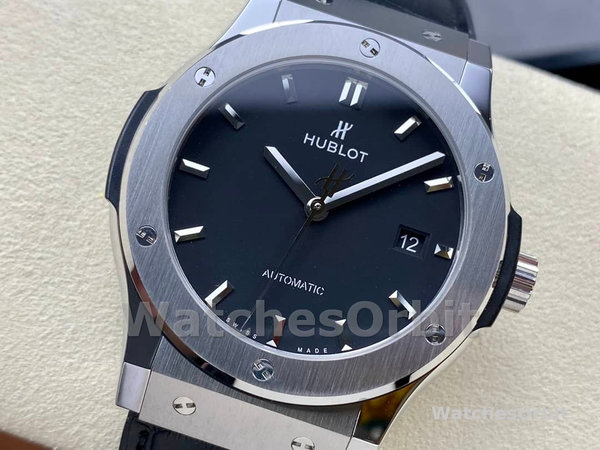 Replica Hublot Classic Fusion Automatico Uomo 542.NX.1171.LR Quadrante nero