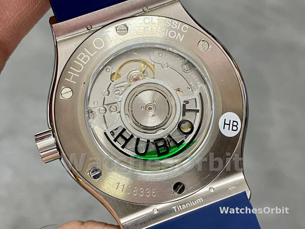 Mens Hublot Classic Fusion-301.PB.131.RX, 42mm, Men’s Blue Replica Watch Image