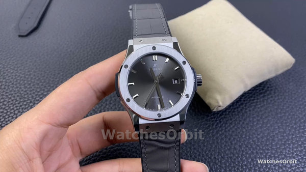 Replica Hublot Classic Fusion 45MM Grijs Wijzerplaat Heren 511.NX.7071.LR Grijs