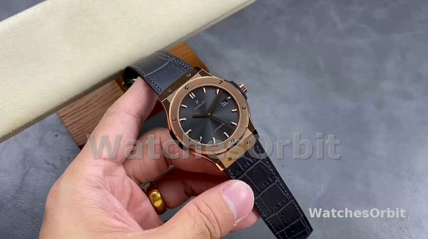 Men's Hublot Classic Fusion-511.OX.7081.LR, 45mm Grey