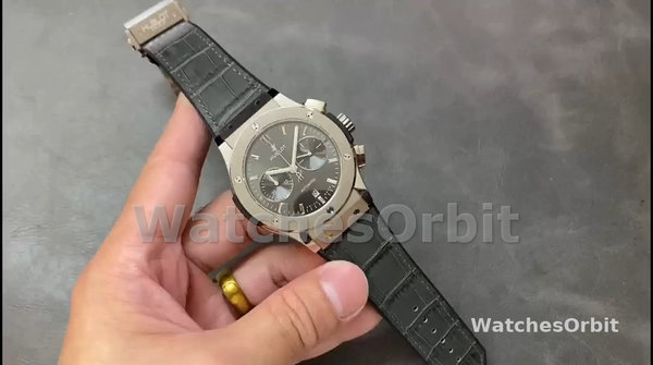 Replica Hublot Classic Fusion-521.NX.7071.LR, 45mm, Heren Zwart
