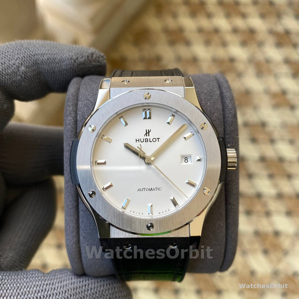 Replique Hommes Hublot Classic Fusion Automatic-511.NX.2611.LR, 45mm White