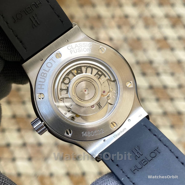 Mens Hublot Classic Fusion Automatic-511.NX.2611.LR, 45mm White Replica Watch Image