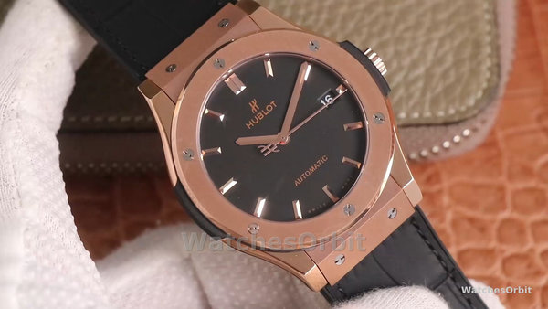 Men's Hublot Classic Fusion King Gold 542.OX.1181.LR 42mm Black
