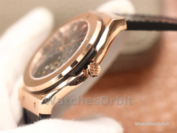 Replica Hublot Classic Fusion Skeleton Tourbillon Uomo 505.OX.0180.LR Quadrante scheletrato 45 mm
