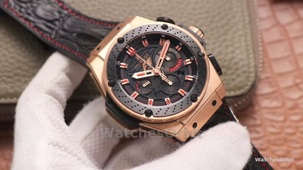 Replica Hublot F1 King Power 48MM Uomo 703.OM.1138.NR.FMO10 Nero opaco