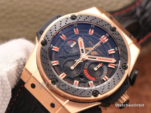 Replica Hublot F1 King Power 48MM Uomo 703.OM.1138.NR.FMO10 Nero opaco