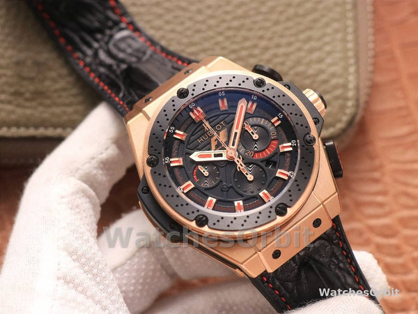 Replica Hublot F1 King Power 48MM Uomo 703.OM.1138.NR.FMO10 Nero opaco