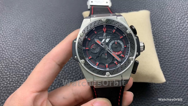 Men's Hublot F1 King Power 703.ZM.1123.NR.FMO10 48mm Black