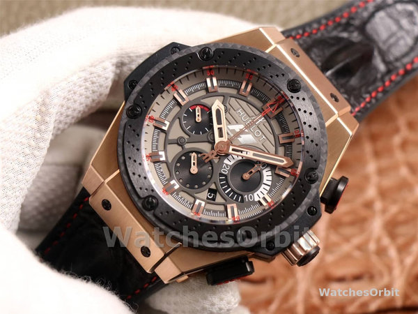 Replica Hublot King Power 48MM 703.OM.6912.HR.FMC12 Grigio Uomo