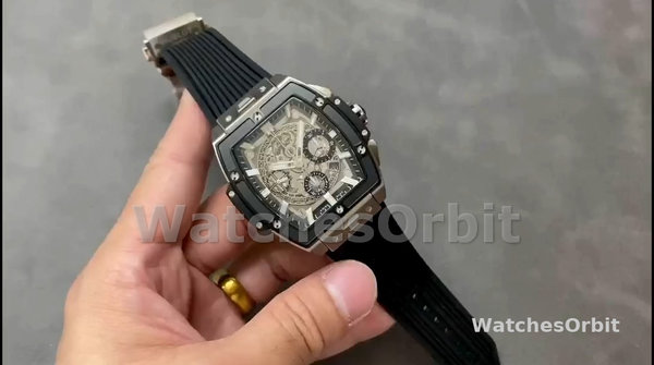 Men's Hublot Spirit of Big Bang-642.NM.0170.RX, 42mm, Men’s Skeleton Dial