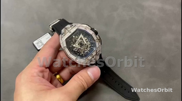 Men's Hublot Spirit of Big Bang-648.NX.0107.RX.1604.MXM23, 42mm Black