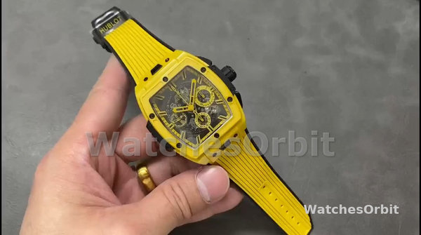 Replica Hublot Spirit of Big Bang-King Uomo, 642.CY.011Y.RX, 42 mm, Nero Uomo