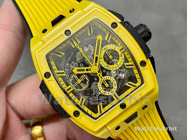 Mens Hublot Spirit of Big Bang-King, 642.CY.011Y.RX, 42mm, Men’s Black Replica Watch Image