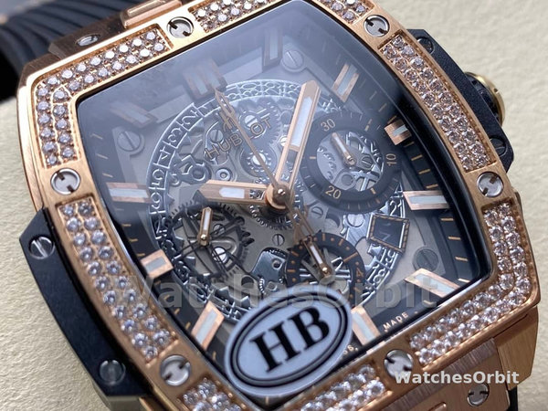Hublot Spirit of Big Bang King Gold Diamonds 42 mm 642.OX.0180.RX.1104