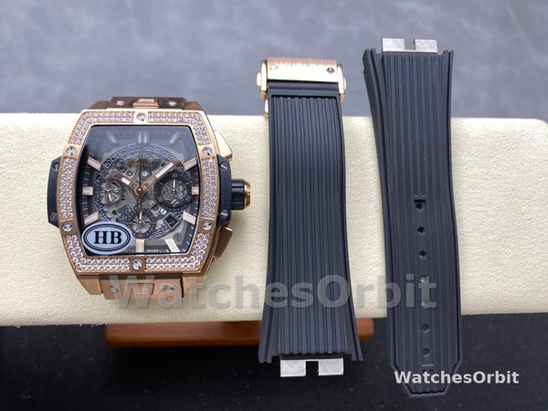 Hublot Spirit of Big Bang King Gold Diamonds 42 mm 642.OX.0180.RX.1104