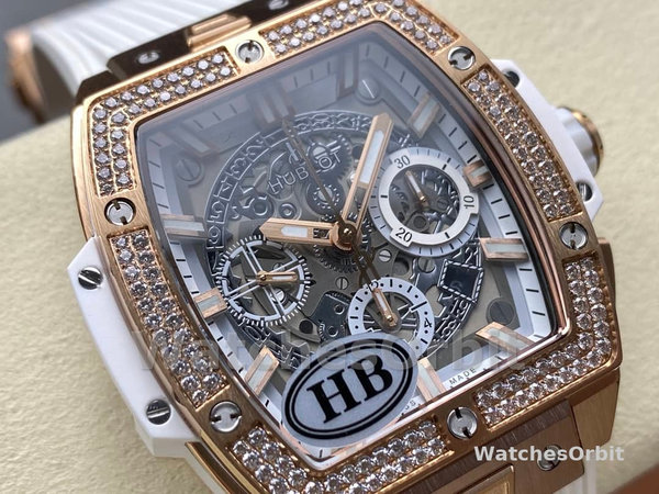 Hublot Spirit of Big Bang King Gold Diamonds 42 mm 642.OX.0180.RX.1104