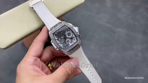 Men's Hublot Spirit of Big Bang Titanium 42MM 642.NE.2010.RW.1604 Skeleton