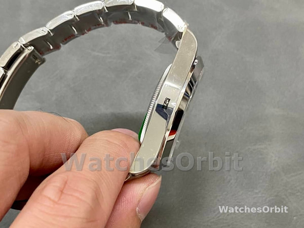 Replica Rolex Air King 40 mm Uomo-126900 0001-Oyster Acciaio Inox Blu