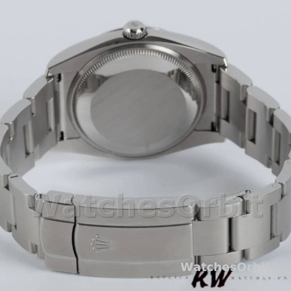 Replica Rolex Oyster Perpetual Air-King-114200, 34 mm, quadrante nero, Unisex Nero