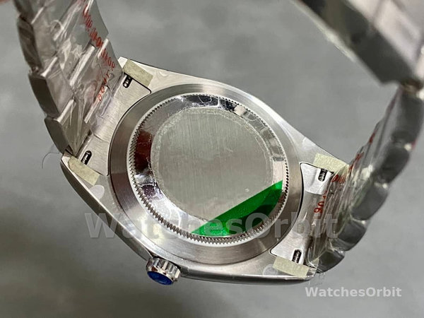 Replica Rolex Oyster Perpetual Air-King 114200-34mm unisex, quadrante rosso uva, rosso uva unisex