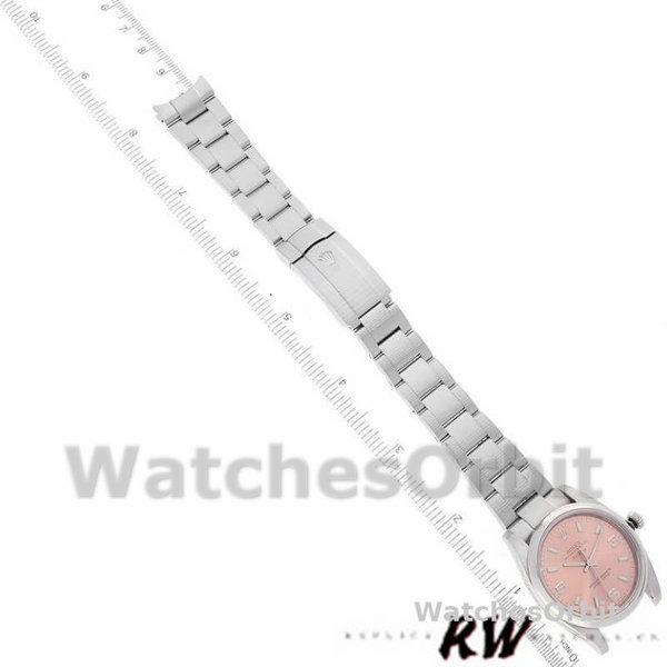 Replica Rolex Oyster Perpetual Air-King 114200-34mm, Quadrante Salmone, Unisex Salmone
