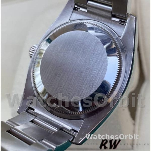 Rolex Oyster Perpetual Air-King 114200 Silver Dial 34mm Unisex replica watch