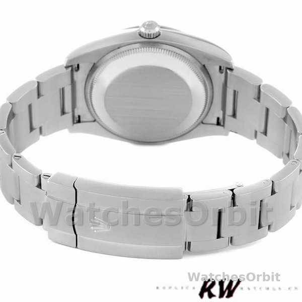 Replica Rolex Oyster Perpetual Air-King-114200 unisex, 34 mm, quadrante bianco, Unisex Bianco