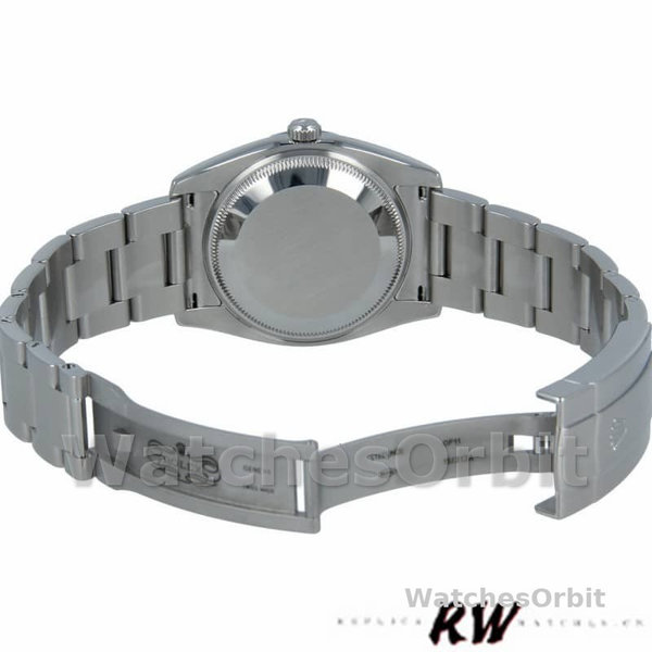 Replica Rolex Oyster Perpetual Air-King-114210 unisex, 34 mm, quadrante blu, unisex blu