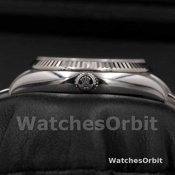 Unisexs Rolex Oyster Perpetual Air-King 34mm Unisex-114234-Automatic-Silver Dial Silver Replica Image