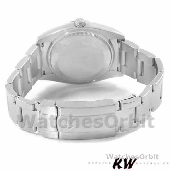 Replica Rolex Oyster Perpetual Air-King 34mm unisex-114234-Witte wijzerplaat Wit