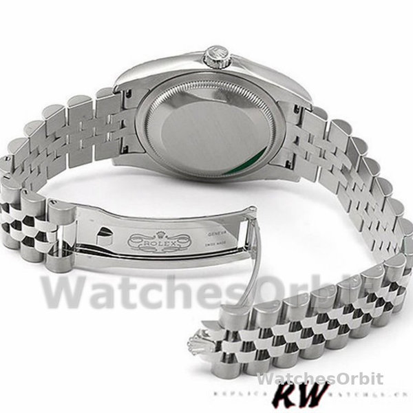 Unisexs Rolex Datejust 36mm Unisex-116234-Black MOP-Diamond Dial Black MOP Diamond Replica Image