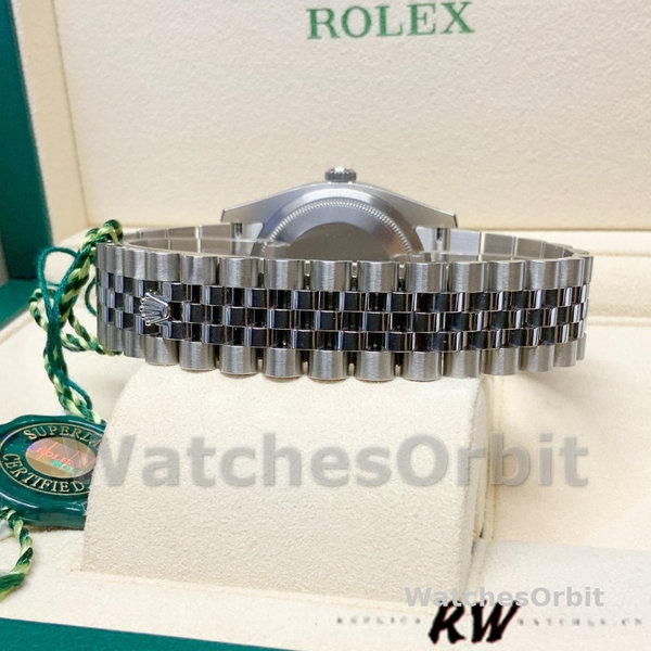 Unisexs Rolex Datejust 36mm Unisex-116234-Black MOP-Diamond Dial Black MOP Diamond Replica Image