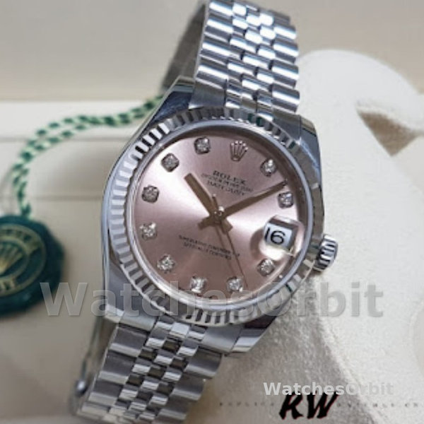 Women's Rolex Datejust 36mm Women's-116234-Pink MOP-Diamonds Dial Pink MOP Diamonds